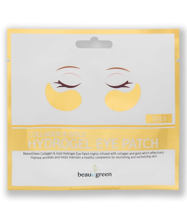 BEAUUGREEN- Collagen and Gold Hidrogel Eye Patch