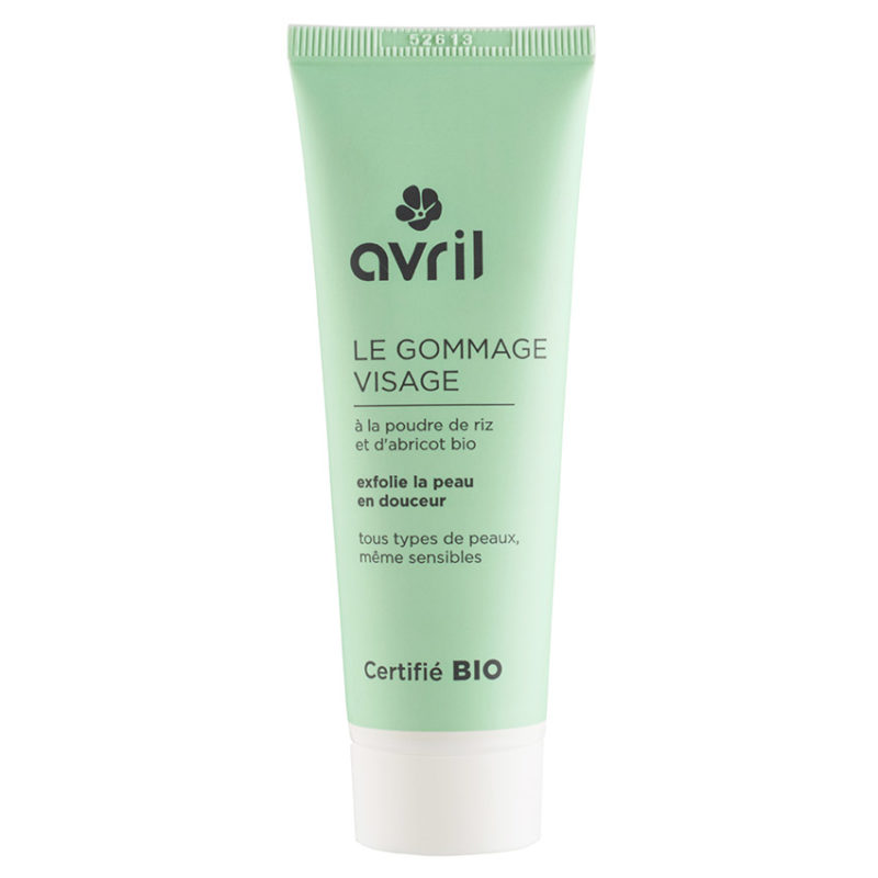 AVRIL Face Scrub 50ml Certified Organic