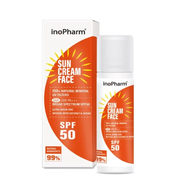 InoPharm Sun Cream Face SPF50 UVA UVB PA+++